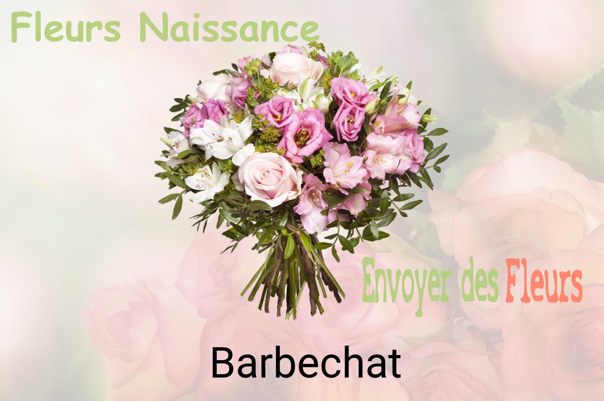 Bouquet de fleurs de naissance livré à Barbechat